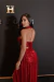 VESTIDO DE FESTA EM PAETÊ DUBAI VERMELHO - comprar online
