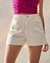 SHORT JEANS COS INTERNO BEGE