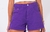 SHORT JEANS MOM ROXO