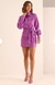 SAIA MINI COURO 140155 ROXO
