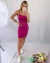 VESTIDO CURTO 14949 CELESTES ALÇAS PINK