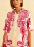 CAMISA FESTIVAL ROSA ESTAMPADO FARM