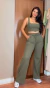 CALÇA PANTALONA VERDE