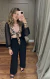 BLUSA CROPPED CURTO AMARRAÇAO ESTAMPA ONCA