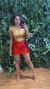 SAIA CURTO C/ SHORTINHO C VERMELHO