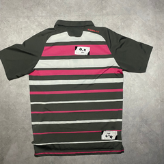 Polo Oakley Golf Hydrolix Listrada Cinza Rosa - DestaqStore | A fonte da Oakley ! Compre Peças, Acessórios e Tênis Importados na Dtq 