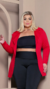 Blazer Plus Size Maxi - comprar online