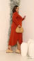 Vestido Plus Size Longo Manga Longa Com Bolso - comprar online