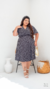 Vestido Plus Size Elisa Preto - Bombys