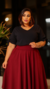 Blusa Plus Size De Laço Na Manga - loja online