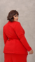 Conjunto Plus Size Blazer e Saia Secretária