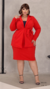 Conjunto Plus Size Blazer e Saia Secretária - comprar online