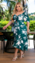 Vestido Plus Size Longo Summer Jardim