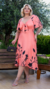 Vestido Plus Size Longo Summer Tropical