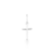 PINGENTE CRUZ MINIMALISTA