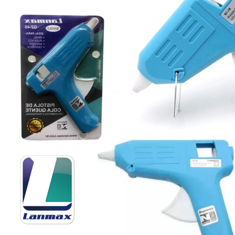 PISTOLA DE COLA QUENTE GRANDE 13W LANMAX