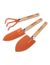 Kit para jardin 3 pcs Tramontina (palita ancha, palita angosta y rastrillo 3 puntas)