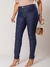 Calça jeans Skinny Plus Size azul escuro - comprar online