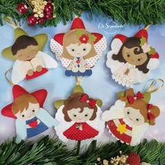 Christmas Stars 11 (Little Angels) - Digital Pattern & Tutorial - Eli Seganfredo