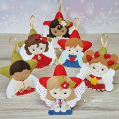 Christmas Stars 11 (Little Angels) - Digital Pattern & Tutorial - buy online