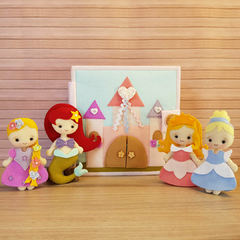 Curso On-Line Quiet Book Princesas
