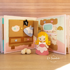 Imagem do Curso On-Line Quiet Book Princesas