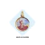 Medalha Redonda com Imagem Resinada - Frente e Verso - Pacote com 6 unidades - comprar online
