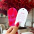 10 Tag de roupas semi circular Hotstamping