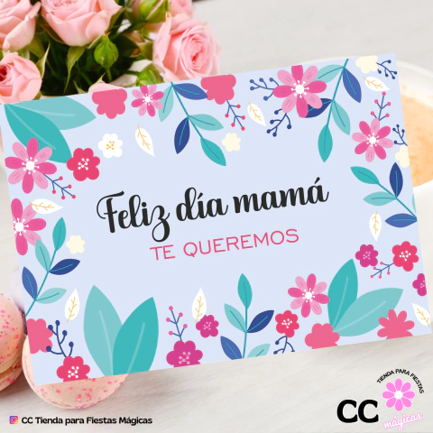 Kit imprimible Día de la Madre - Modelo 3