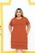 Vestido Curto Manga Curta Gola Redonda Detalhes Linhas -  Roupas Femininas Atacado | Vest Bellas Modas