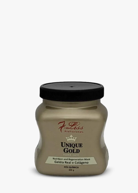 MÁSCARA UNIQUE GOLD COM GELÉIA REAL E COLÁGENO - 300 G - comprar online