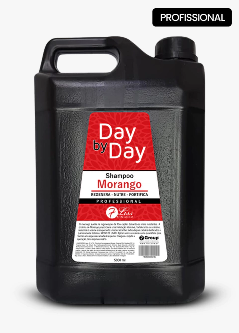 SHAMPOO MORANGO DAY BY DAY PROFISSIONAL - 5L - comprar online