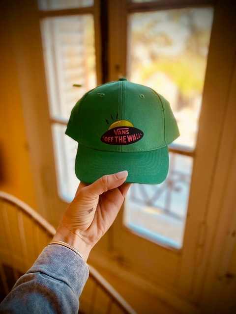 Gorra Curva - Verde - Vans Nave - Niño