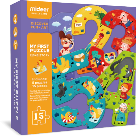 My First Puzzle - Primeiro Quebra-cabeça | Mideer - comprar online