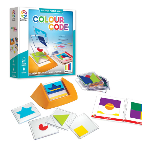 Colour Code - 100 Desafios De Lógica | Smart Games - comprar online