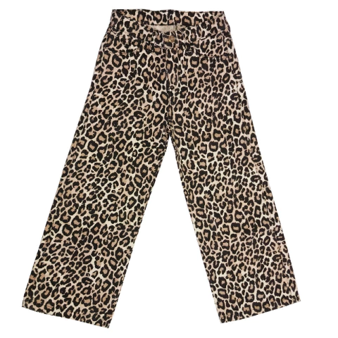 JEAN WIDE LEG ANIMAL PRINT - comprar online