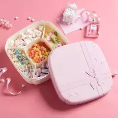 Organizador Cuadrado con Tapa y Divisiones - comprar online