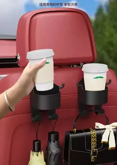 Soporte Multiuso Organizador para Auto con Ganchos en internet