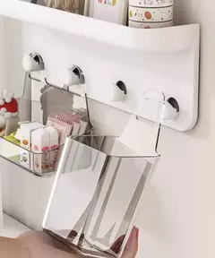 Organizador Estante + 2 Soportes Multiuso - Deco Hogar