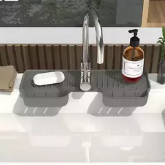 Alfombra de Silicona Protector de Canilla Bacha con Contenedor - comprar online