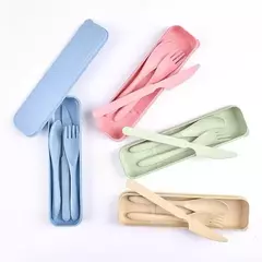 Set de Cubiertos Reutilizables con Estuche en internet
