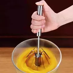 Batidor Semiautomático a Presión de Acero
