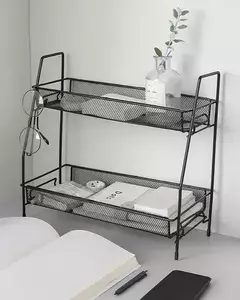 Organizador Metalico de 2 Pisos - Deco Hogar