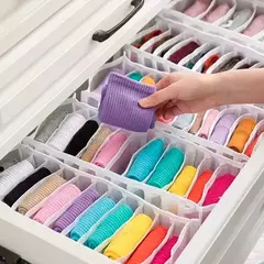 Organizador de Ropa Interior con 10 Divisiones Transparente en internet