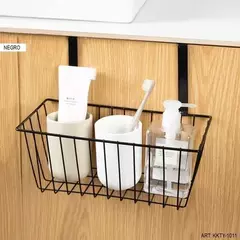 Canasto Organizador Colgante Metalico Para Puerta