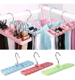 Percha Organizadora para Cinturones, Corbatas y Pañuelos - Deco Hogar