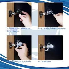 Luz para Bisagras de Alacena Bajo Mesada - tienda online