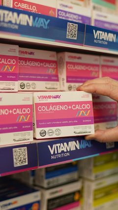 Colágeno + Calcio Vitamin Way X60 Cápsulas - HealthDistro