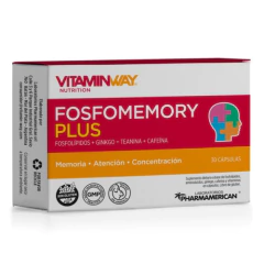 Fosfomemory Plus Vitamin Way x30 Cápsulas