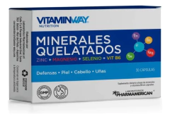 MINERALES QUELATADOS VITAMIN WAY X30 CÁPSULAS